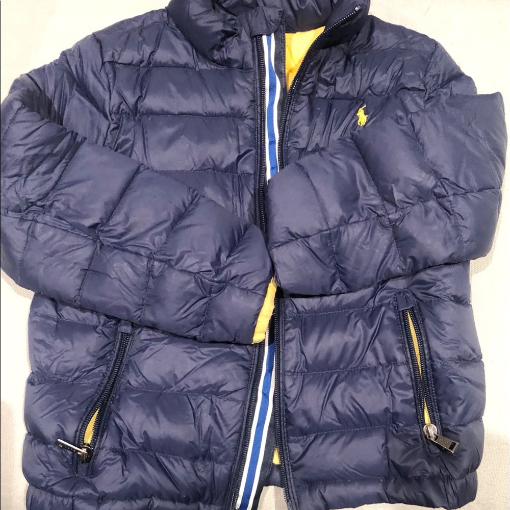 Polo Ralph Lauren packable puffer jacket.